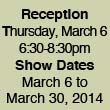 show dates and reception