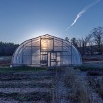 greenhouse with cloud